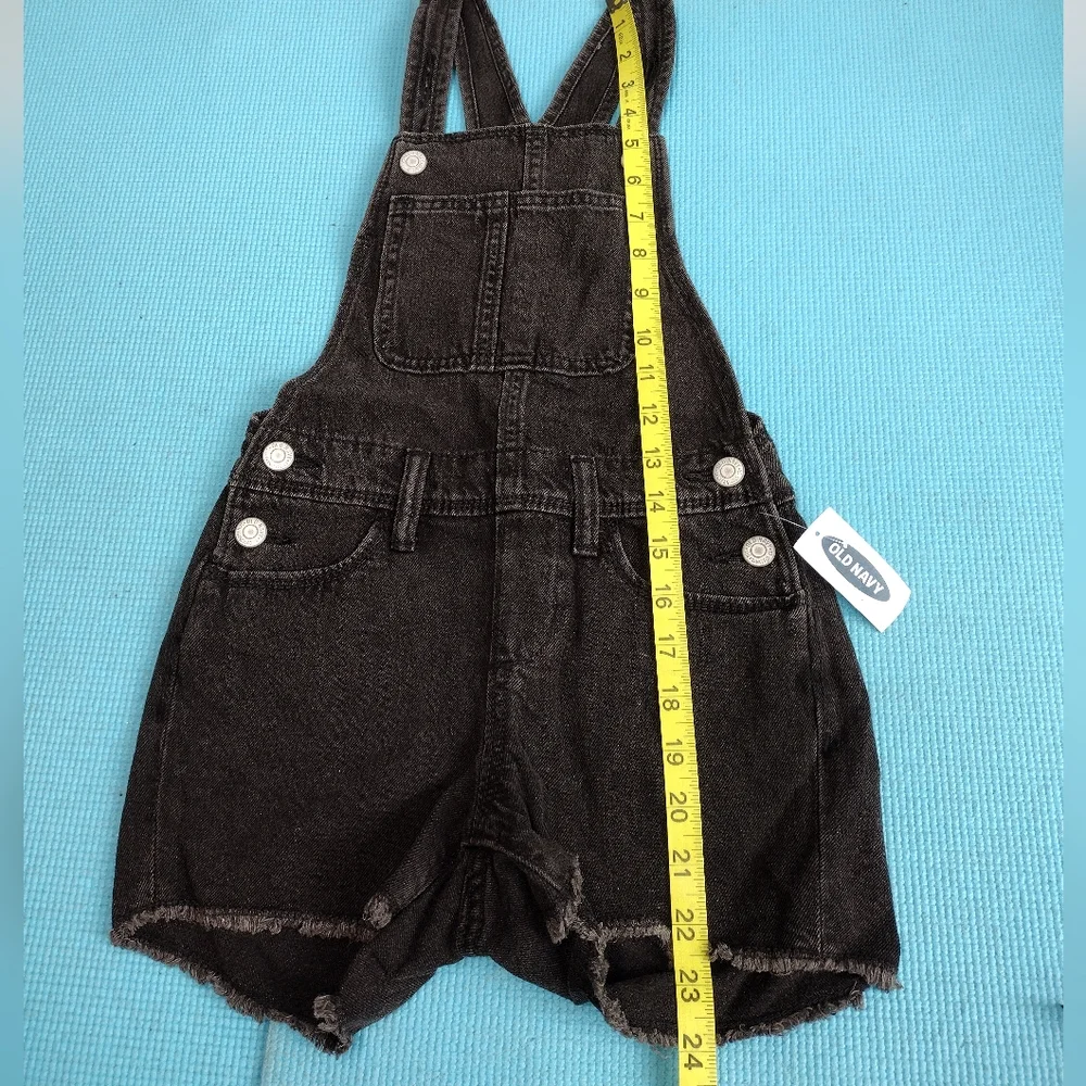 NWT Old Navy Girl's Shortalls Jean Romper Overall S (6-7)